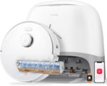 roborock Qrevo Curv 2 Flow Robot Vacuum and Mop, SpiraFlow Real-Time Self-Cleaning Roller Mop, 20,000 Pa, Dual Zero-Tangle System, AI Obstacle Avoidance, Heat-Washes & Dries Mop, Carpet Protection