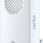 Arlo Chime 2, Built-in Siren, Audible Alerts, Customizable Melodies, Wi-Fi Connected, Compatible with: Wired/Wireless Doorbell Camera, Security Cameras,Smart Home Devices(Does not Work: Pro, Ultra)