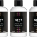 NEST New York Reed Diffuser Liquid Refill Bundle, Moroccan Amber – Includes Three 5.9 fl oz Refill Bottles