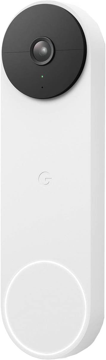 Google Nest Doorbell (Battery) – Snow Google Nest Doorbell (Battery) – Snow