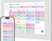 Digital Calendar,10.1 Inch Smart Electronic Calendar Family Planner,IPS HD Touch Screen Home Interactive with WiFi App Control,AI Meal Schedule, Duty Chart,Achievement Rewards-Share Photos,Videos and Sound Reminder,Gifts for Women Men Mom Dad,Desk Calendar Refills