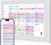 Digital Calendar,10.1 Inch Smart Electronic Calendar Family Planner,IPS HD Touch Screen Home Interactive with WiFi App Control,AI Meal Schedule, Duty Chart,Achievement Rewards-Share Photos,Videos and Sound Reminder,Gifts for Women Men Mom Dad,Desk Calendar Refills