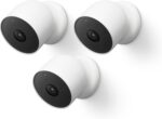 Google Nest Nest Cam 2 Megapixel Outdoor Full HD Network Camera - Color - 3 Pack, Motion Only