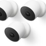 Google Nest Nest Cam 2 Megapixel Outdoor Full HD Network Camera – Color – 3 Pack, Motion Only